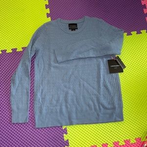Cynthia Rowley merino wool sweater.Size M.In blue colour.Regular fit.Women.